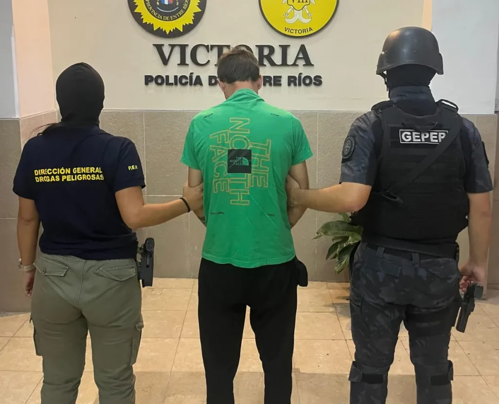 Allanamiento por narcomenudeo en Victoria: un detenido y secuestro de droga