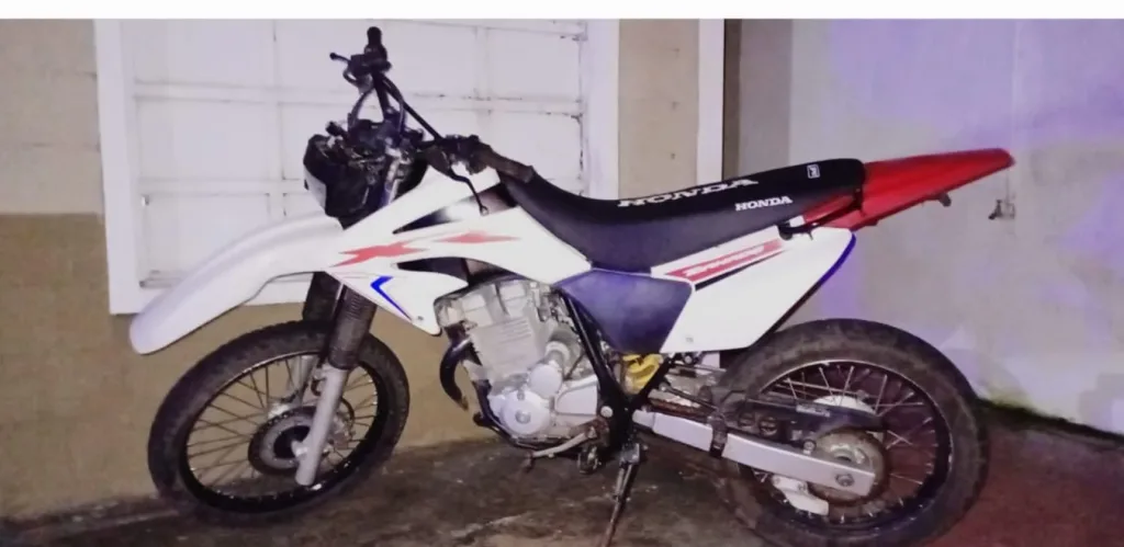Secuestraron una motocicleta con pedido de secuestro por robo en Buenos Aires