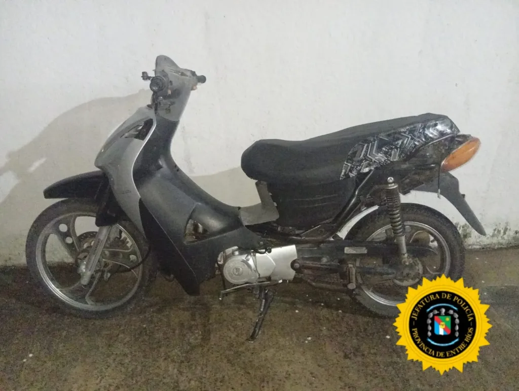Secuestraron una moto denunciada como hurtada en Chajarí