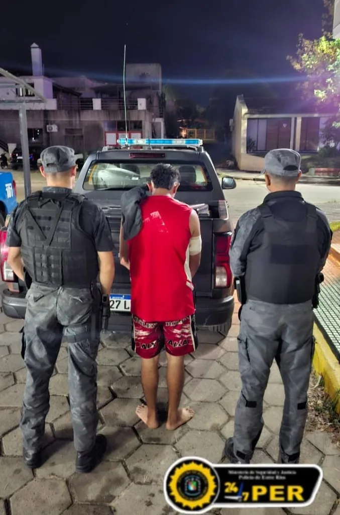 Gresca con herido grave derivó en allanamiento y detención por tentativa de homicidio