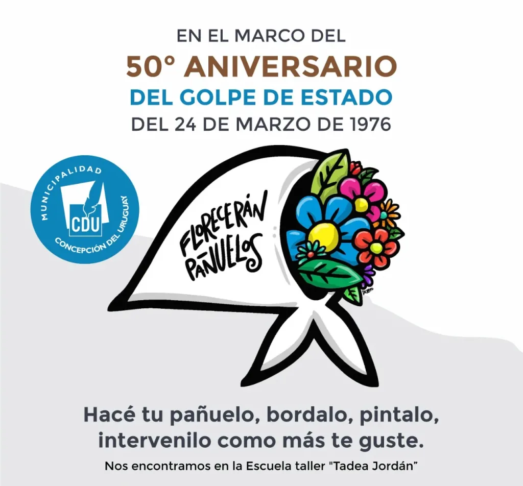 La Escuela “Tadea Jordán” invita a participar de la campaña “Florecerán pañuelos”