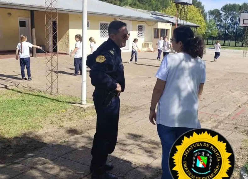 Policía refuerza el vínculo con instituciones en Sauce y apunta a la prevención