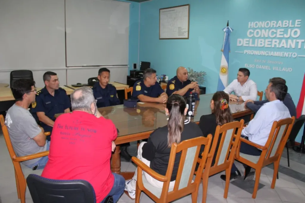 Presentaron al nuevo jefe de la Comisaría de Pronunciamiento