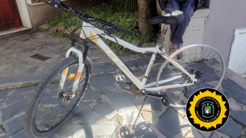 Recuperaron una bicicleta robada y demoraron a un hombre