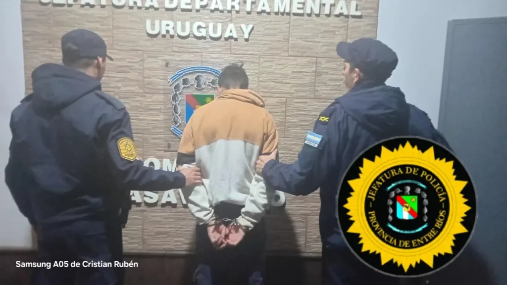 Violó la restricción y fue detenido tras volver a la casa de su expareja