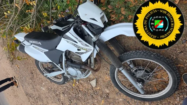 Recuperan una moto robada tras una persecución en barrio Mataderos