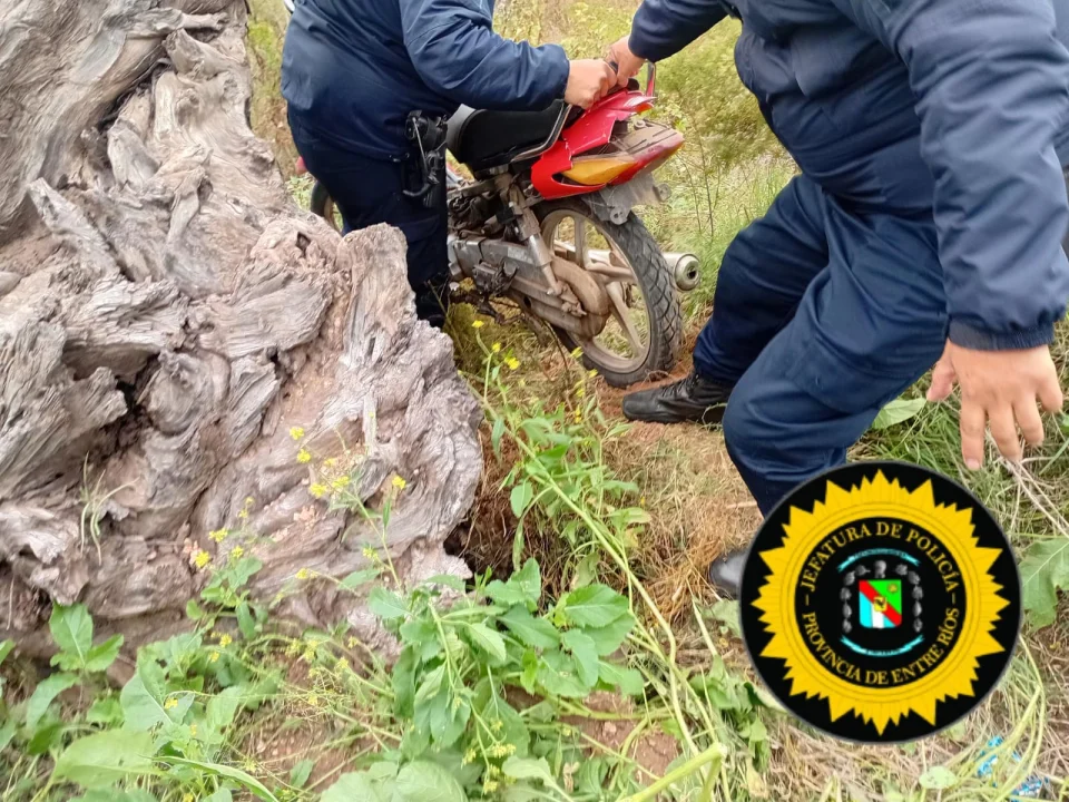 Recuperaron dos motos robadas en distintos puntos de Concepción del Uruguay