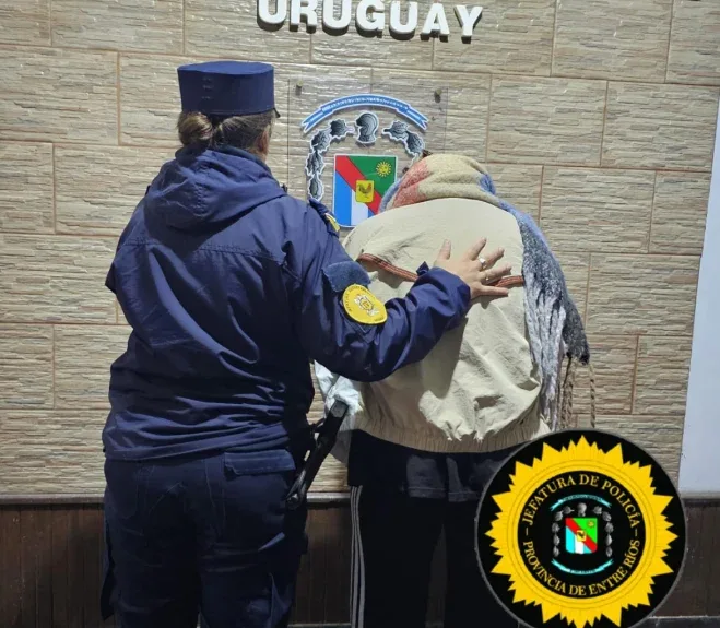 Intentó llevarse una botella de alcohol escondida entre la ropa y terminó detenida en Basavilbaso