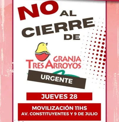El Partido Socialista pidió una solución urgente al conflicto de Granja Tres Arroyos