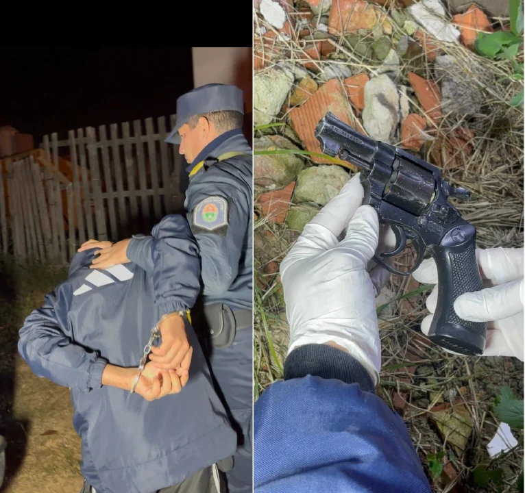 Operativo policial en Concordia: secuestran un revólver y 40 dosis de droga en distintos procedimientos