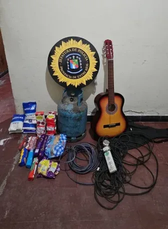 Isla del Ibicuy: Robaron en una escuela rural, pero la Policía recuperó gran parte de lo sustraído