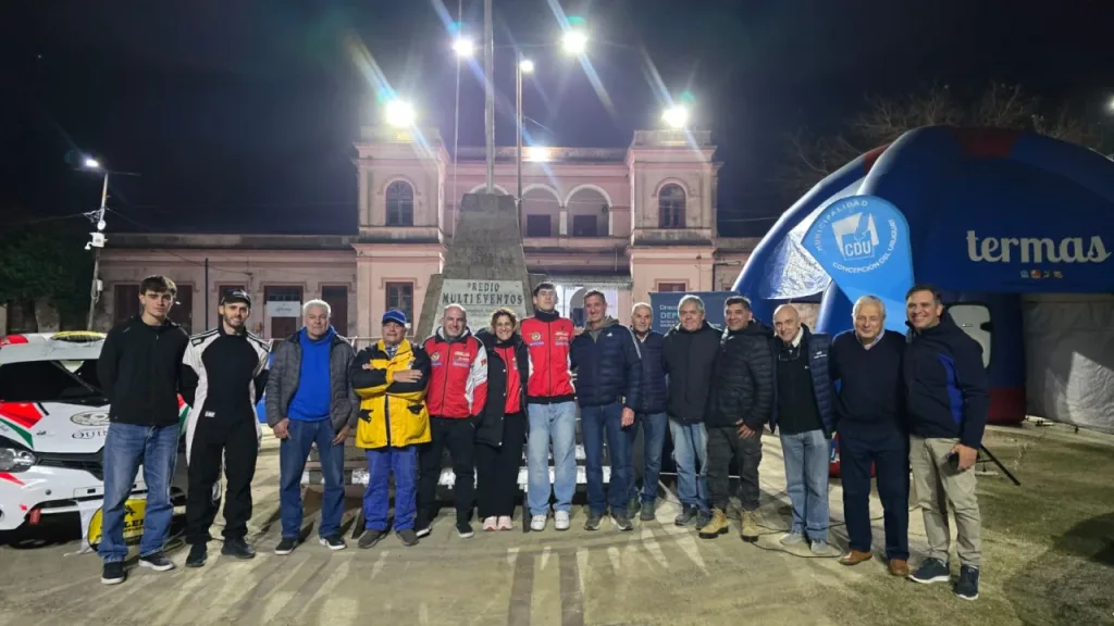 Se lanzó oficialmente el Rally de Concepción del Uruguay y ya hay más de 30 binomios confirmados