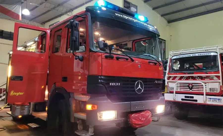 El rápido accionar de vecinos evitó que un incendio se propagara en una vivienda de Concepción del Uruguay