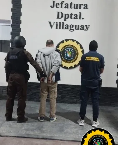 Allanamiento por narcomenudeo en Villaguay: un detenido y secuestro de cannabis, dinero y celulare