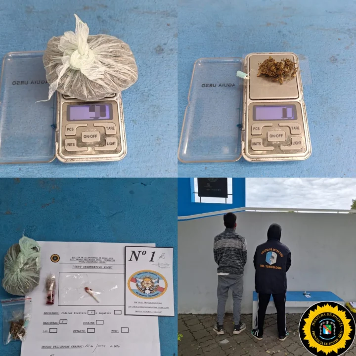 Chajarí: secuestran marihuana a un hombre durante un procedimiento policial