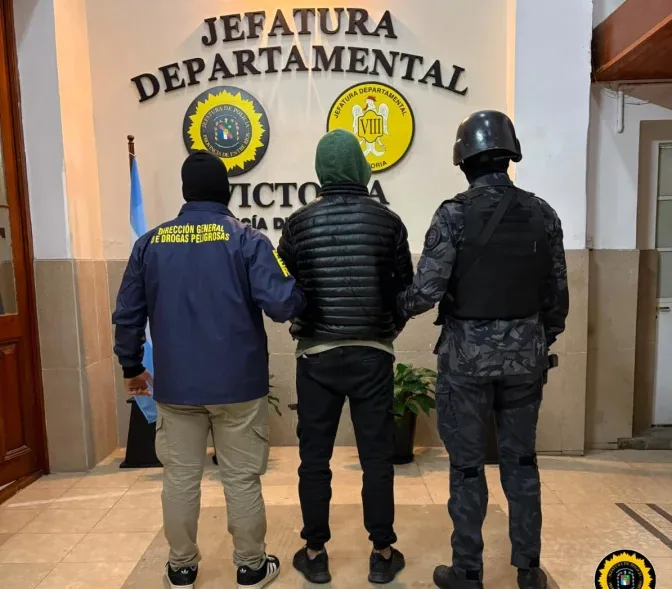 Detuvieron nuevamente a un ex policía en una causa por presunta venta de drogas en Victoria