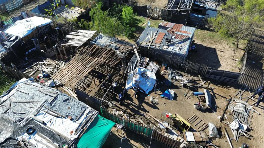 Seis detenidos y el desmantelamiento de un búnker de drogas tras múltiples allanamientos en Concordia