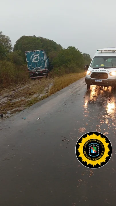 Murió el camionero que había resultado gravemente herido en un choque sobre la Ruta 6
