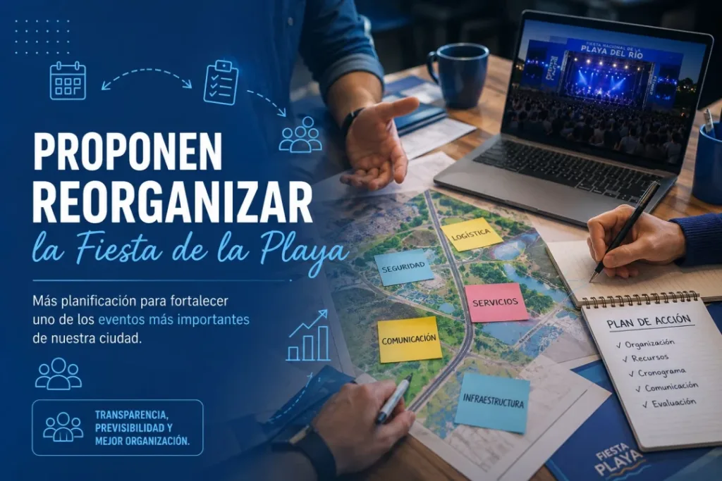 Presentan una iniciativa para darle mayor previsibilidad a la Fiesta de la Playa