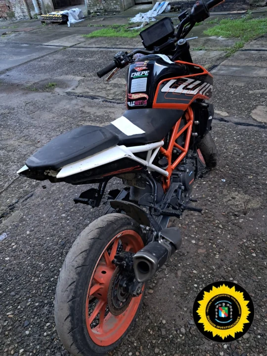 Detectaron una motocicleta con numeración adulterada durante una verificación y fue secuestrada