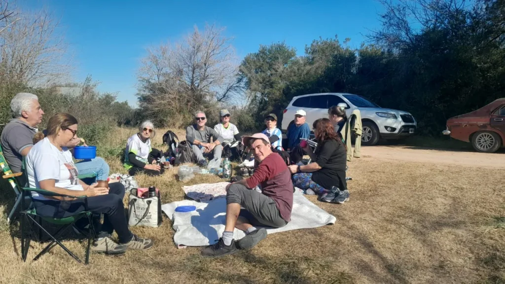 Caminata Aventura Cdelu nuevamente en La Tigrera.