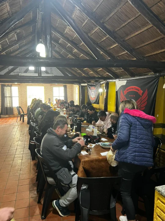 Moteros de Entre Ríos y Uruguay se reunieron en Concepción del Uruguay para preparar el gran MotoAsado de agosto