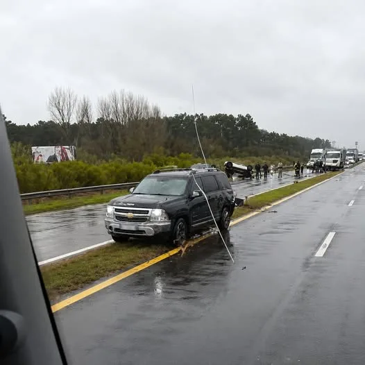 Tragedia en la Ruta 12: cuatro personas murieron en un choque múltiple en la Isla Talavera
