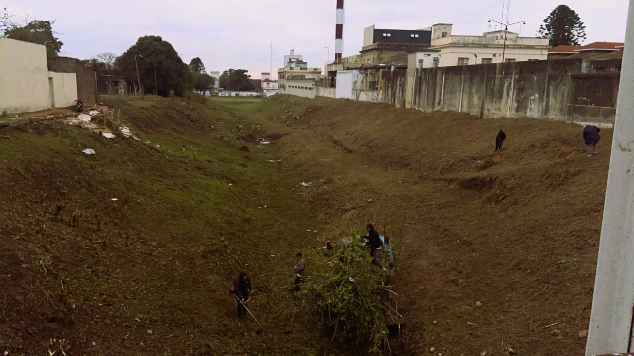 El Municipio se hace cargo de la limpieza en terrenos ferroviarios en El Tropezón