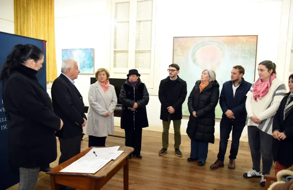 La Municipalidad renovó el convenio con la Biblioteca Popular para fortalecer el Museo de Bellas Artes