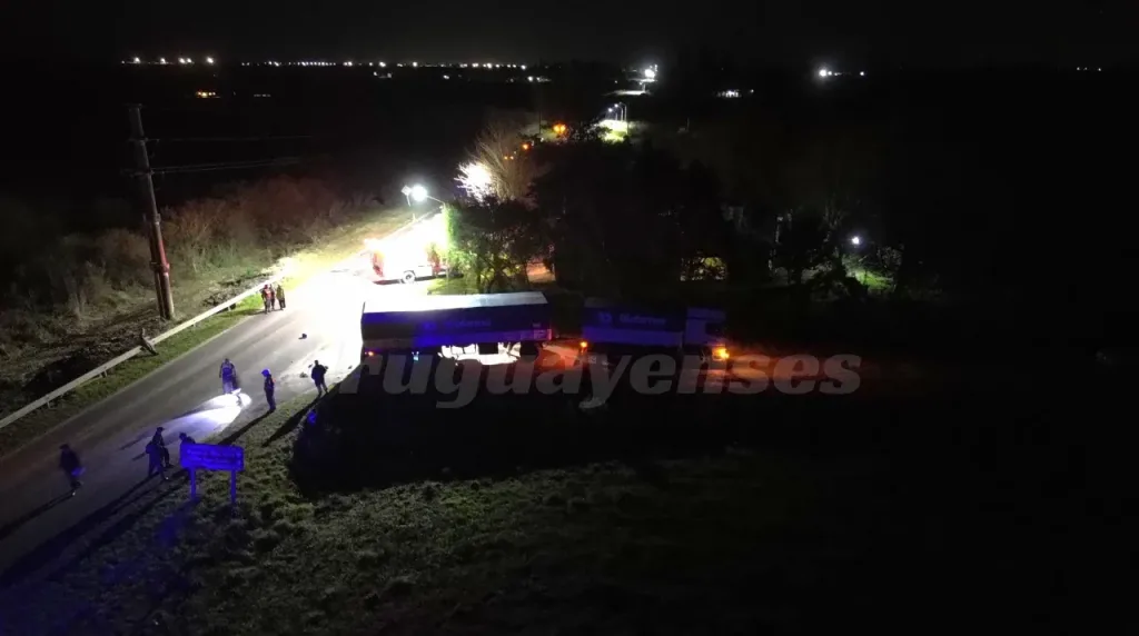 Murió un motociclista tras chocar contra la parte trasera de un camión en el ingreso a San Justo