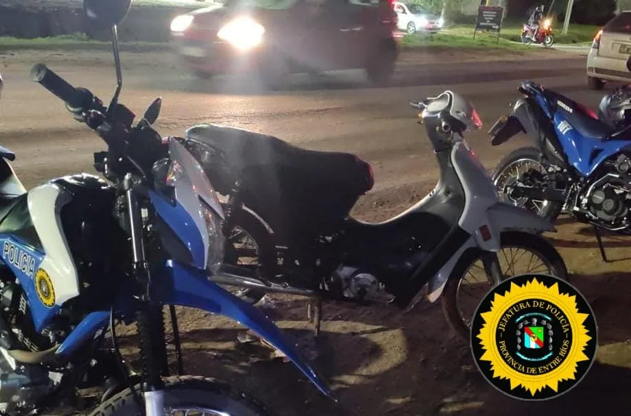 Secuestraron una motocicleta con irregularidades: tenía un motor de otra marca y el cuadro sin registros