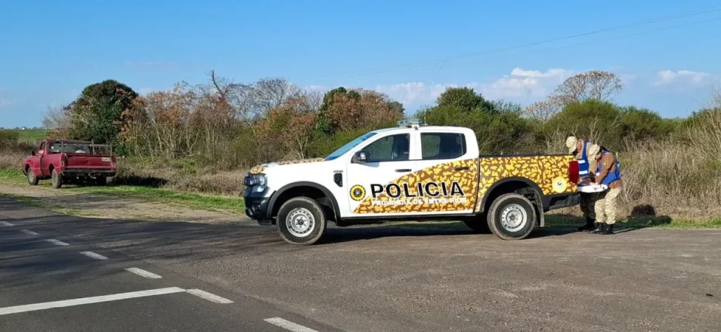 Hallan una escopeta oculta durante un control en una ruta entrerriana y secuestran el arma