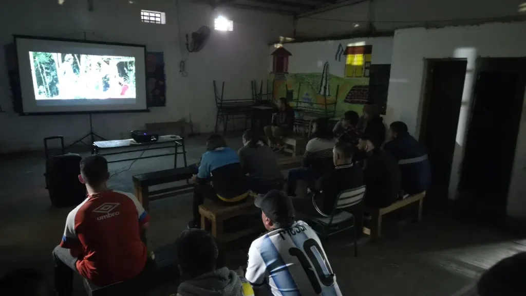 El ciclo “Cine y Comunidad” llegó a la Unidad Penal N°4