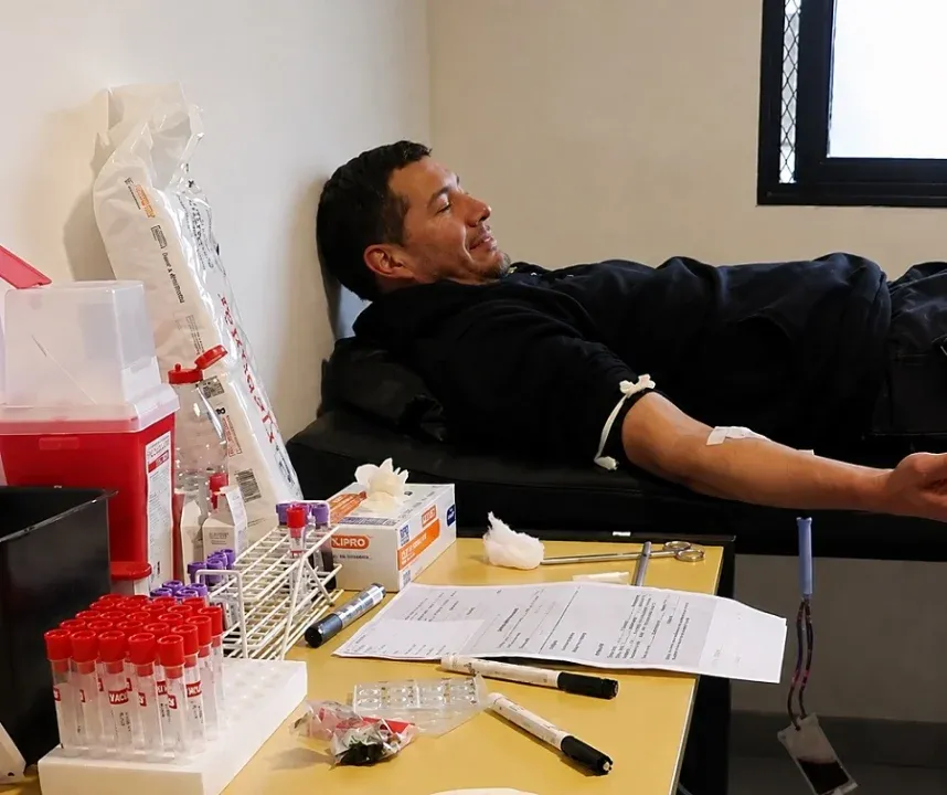 Realizaron una jornada de donación de sangre