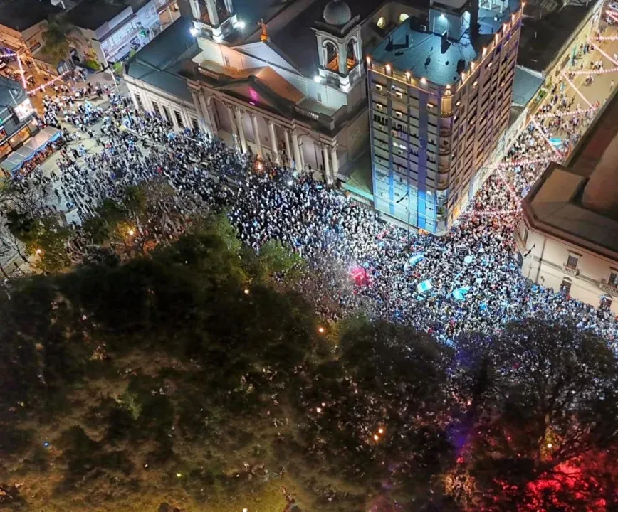Operativo de seguridad y prevención por la final de la Copa del Mundo