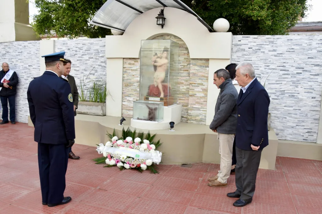 Acto en homenaje a los efectivos de la Policía de Entre Ríos caídos en cumplimiento del deber