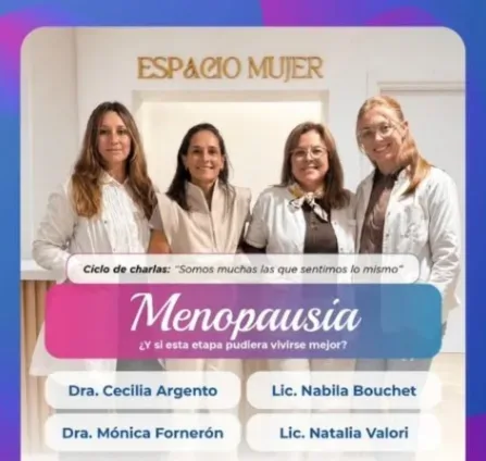 Bajo el lema “Menopausia ¿Y si esta etapa pudiera vivirse mejor?” continúa el ciclo de charlas sobre salud femenina