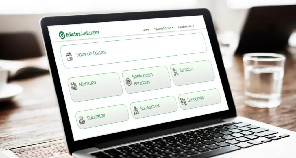 La Justicia fortalece la publicidad de los actos procesales con la publicación de  edictos en su web
