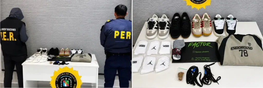 Recuperaron ropa y zapatillas robadas tras una investigación en Federación