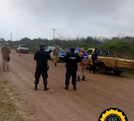Tres detenidos por abigeato en flagrancia en un establecimiento rural de La Paz