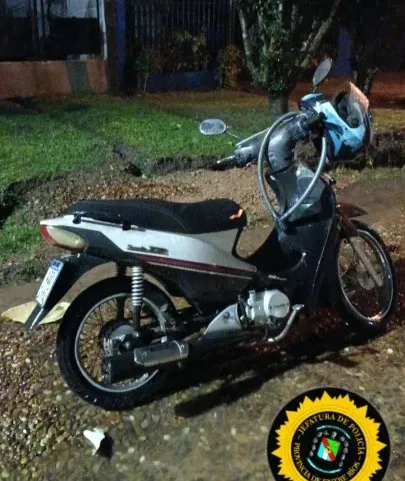 Hallaron una motocicleta abandonada y la secuestraron preventivamente
