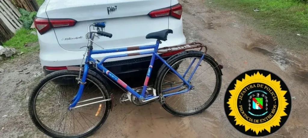La Policía confirmó la recuperación de la bicicleta de Aron