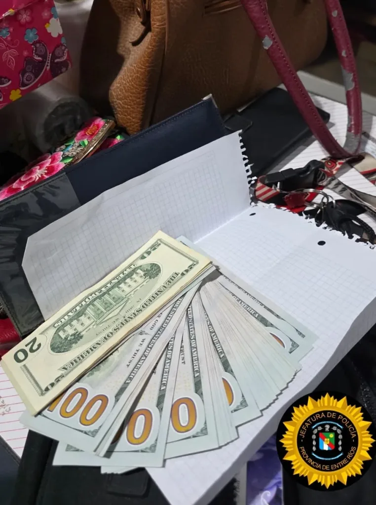 Secuestraron más de 4.400 dólares en una causa por presunto hurto