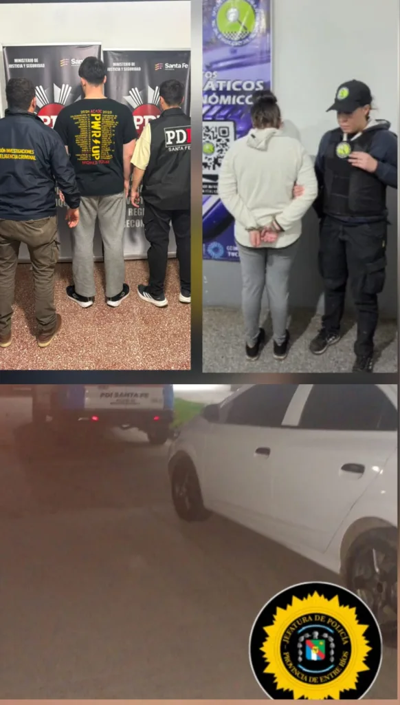 Una investigación iniciada en Gualeguay derivó en allanamientos en Tucumán y Santa Fe: hay dos detenidos