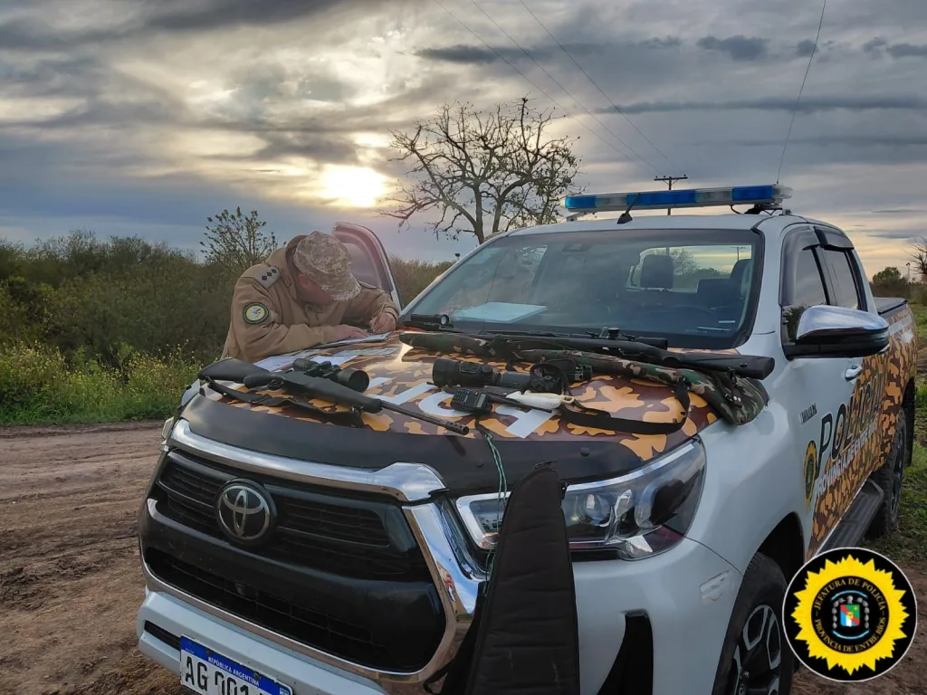 Delitos Rurales: 18 armas secuestradas, hacienda recuperada y más de 300 kilos de carne decomisada