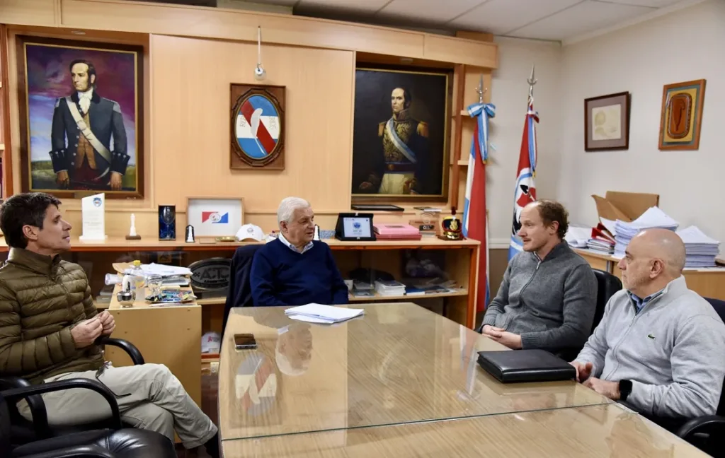 El intendente Lauritto recibió a los organizadores de la Expo Rural 2026