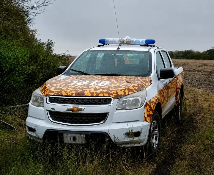 Violento asalto a un productor rural en zona de San Jaime: se llevaron una cifra millonaria y una camioneta que apareció incendiada