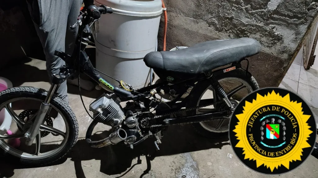 Persecución y agresión a policías terminó con un joven detenido y una moto secuestrada