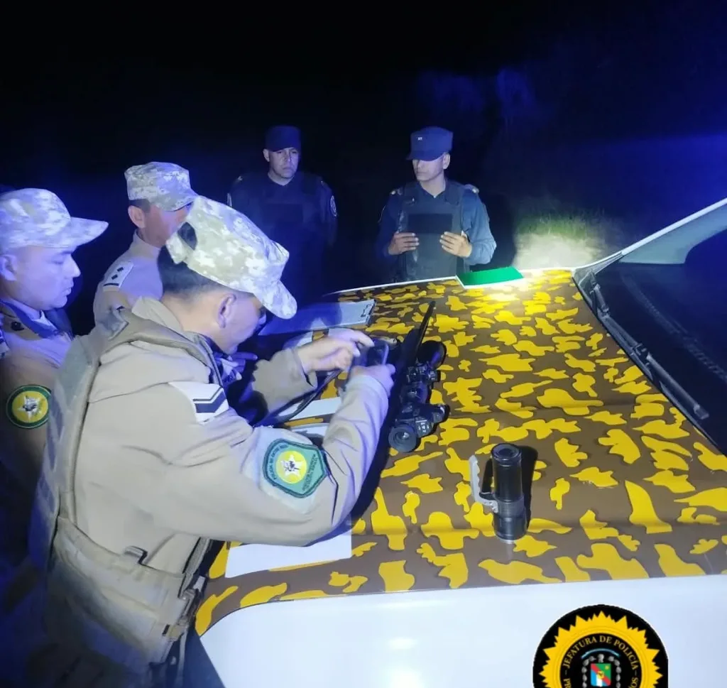 Villaguay: Secuestraron un fusil con visor nocturno durante un operativo de caza en Raíces Este