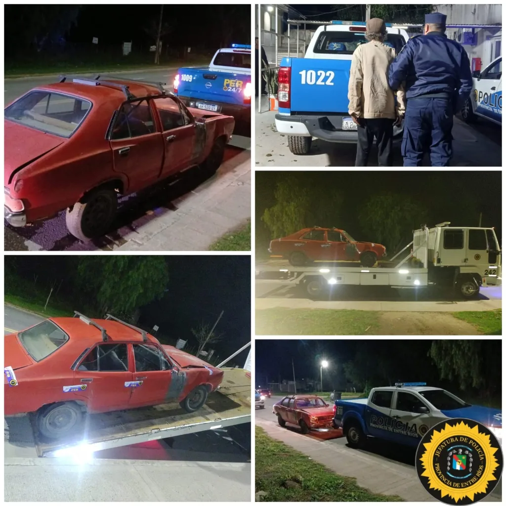 Un motociclista resultó herido y el conductor de un Dodge 1500 huyó tras el choque
